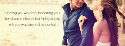 Falling Inlove With You Facebook Covers